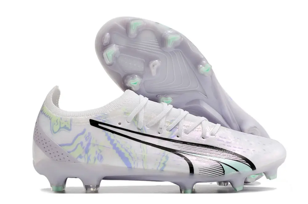 Puma Ultra Ultimate FG - White/Mint Green/Translucent