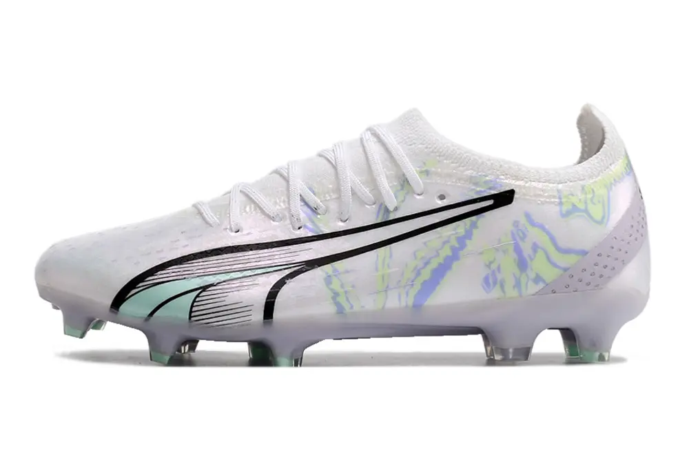 Puma Ultra Ultimate FG - White/Mint Green/Translucent