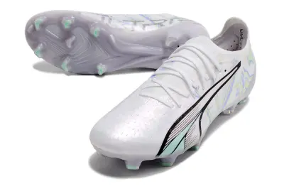 Puma Ultra Ultimate FG - White/Mint Green/Translucent