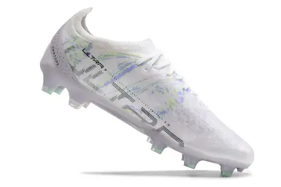Puma Ultra Ultimate FG - White/Mint Green/Translucent