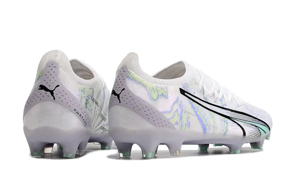 Puma Ultra Ultimate FG - White/Mint Green/Translucent
