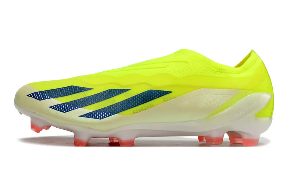 Adidas X Crazyfast Elite Laceless FG - Yellow/Electric Yellow/Deep Blue