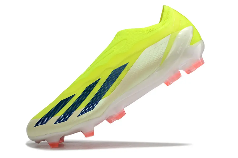 Adidas X Crazyfast Elite Laceless FG - Yellow/Electric Yellow/Deep Blue