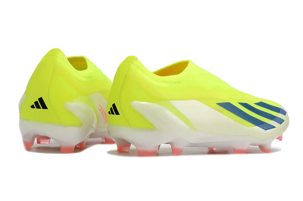 Adidas X Crazyfast Elite Laceless FG - Yellow/Electric Yellow/Deep Blue