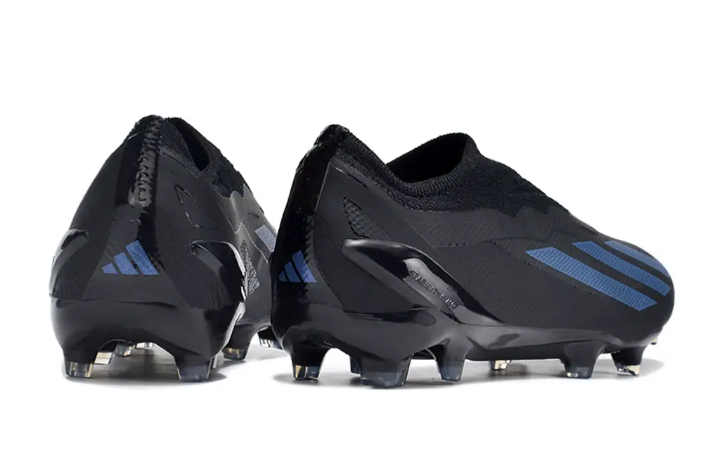 Adidas X Crazyfast Elite Laceless FG - Black/Midnight Blue/Steel Grey
