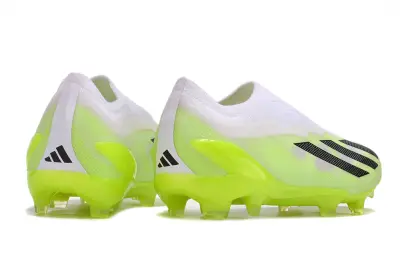 Adidas X Crazyfast Elite Laceless FG - Lime/Electric Green/White