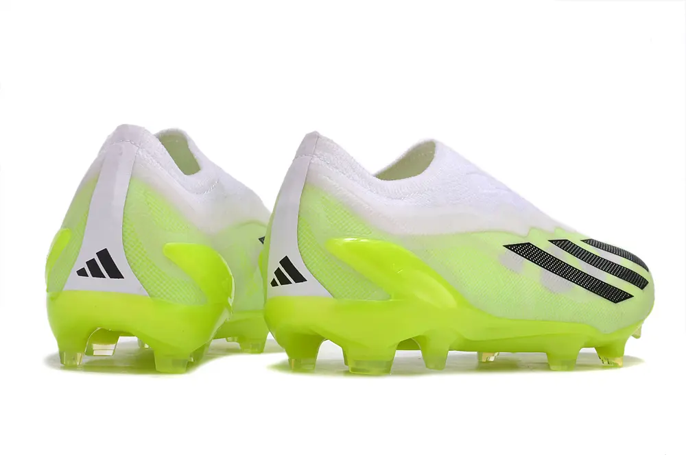 Adidas X Crazyfast Elite Laceless FG - Lime/Electric Green/White