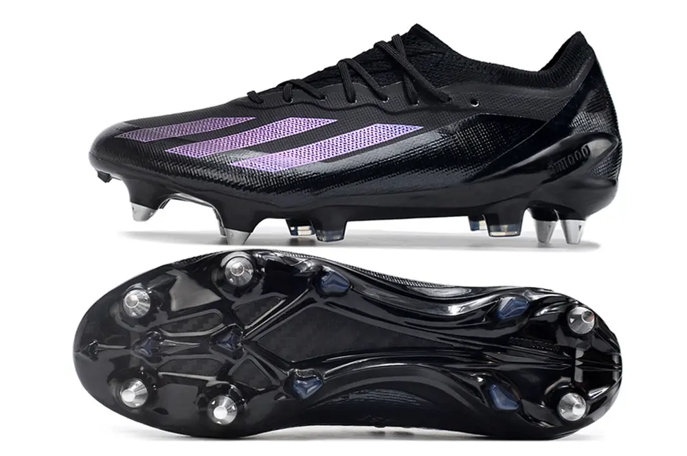 Adidas X Crazyfast.1 SG - Black/Vibrant Purple/Shadow Black