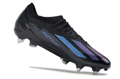 Adidas X Crazyfast.1 SG - Black/Vibrant Purple/Shadow Black