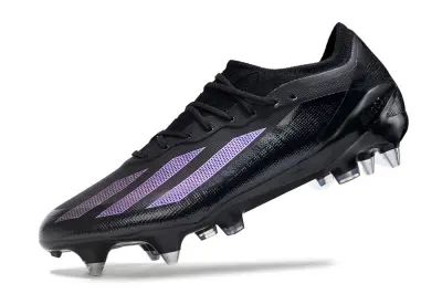 Adidas X Crazyfast.1 SG - Black/Vibrant Purple/Shadow Black