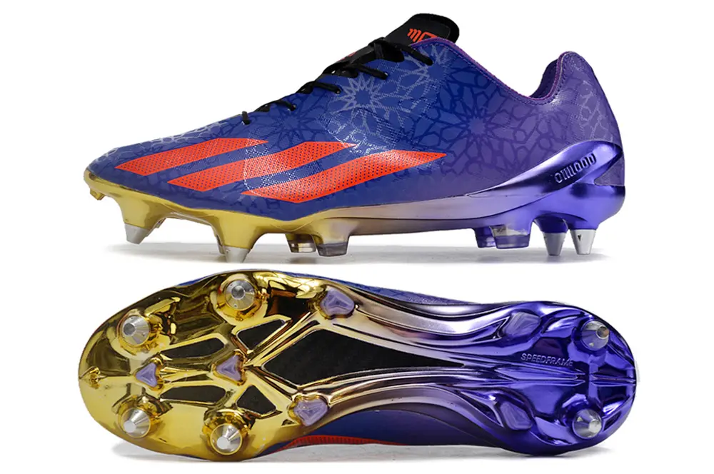 Adidas X Crazyfast.1 SG - Purple/Electric Red/Metallic Gold