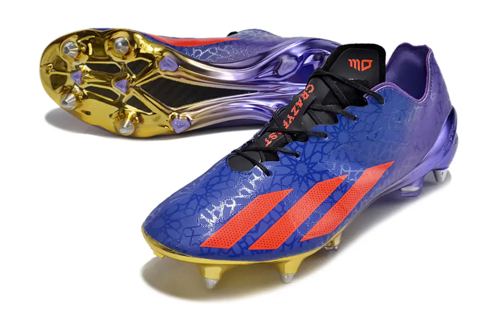 Adidas X Crazyfast.1 SG - Purple/Electric Red/Metallic Gold