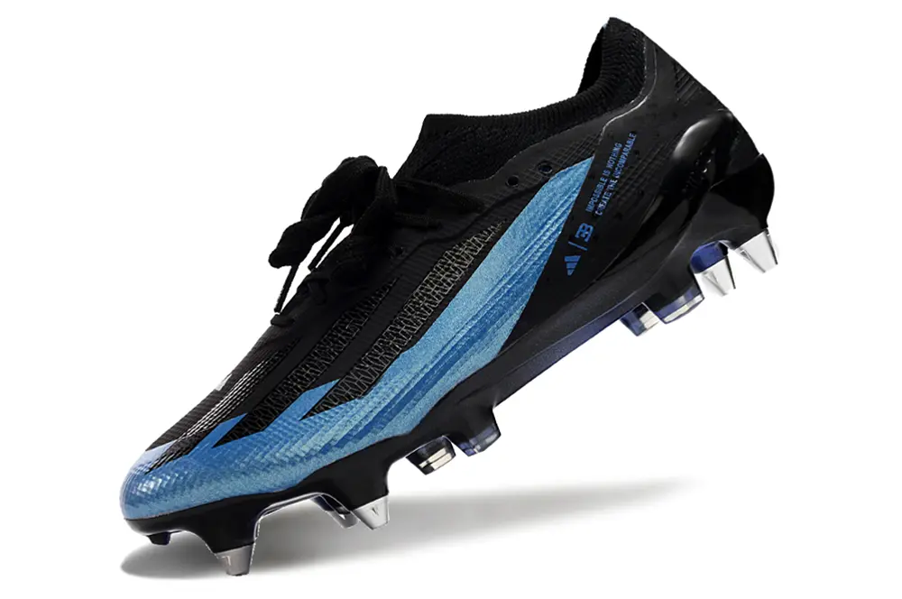 Bugatti x Adidas X Crazyfast.1 SG - Black/Ocean Blue/Thunder Blue