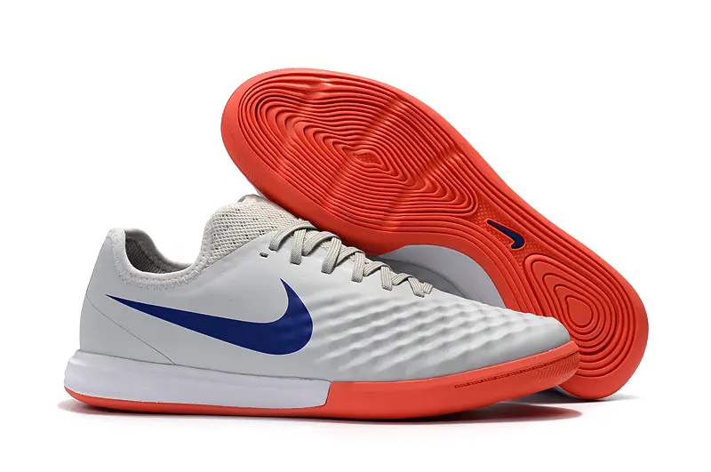 Nike MagistaX Finale 2 IC - Gray/Vibrant Orange/Dark Blue