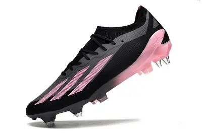 Adidas X Crazyfast.1 SG - Black/Pink Blaze/Charcoal Grey