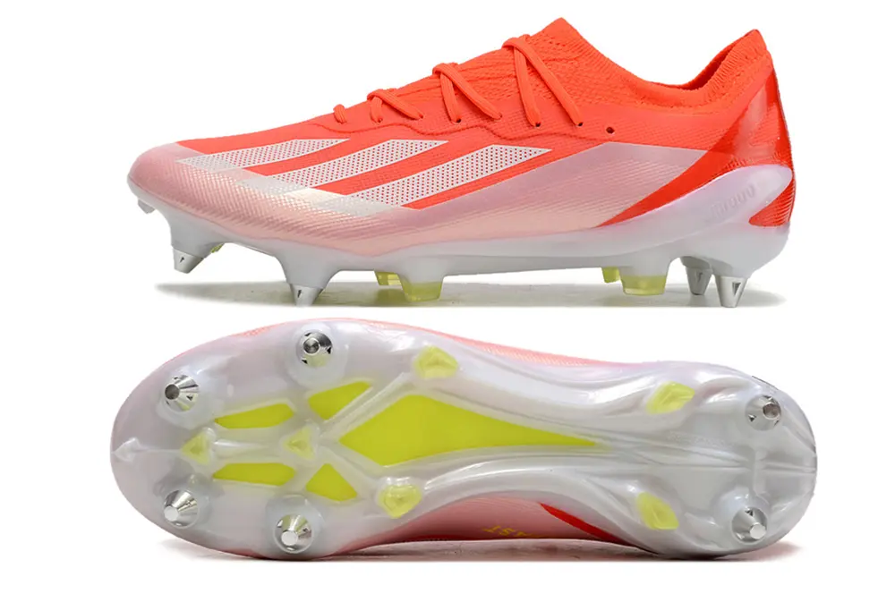 Adidas X Crazyfast.1 SG - Pink/Bright Coral/Neon Yellow