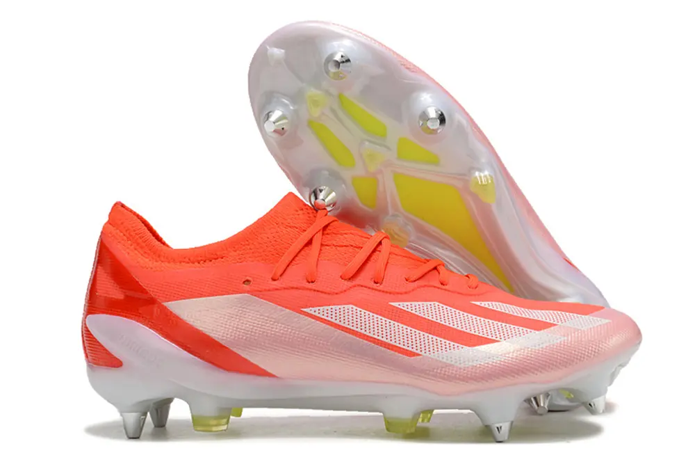 Adidas X Crazyfast.1 SG - Pink/Bright Coral/Neon Yellow