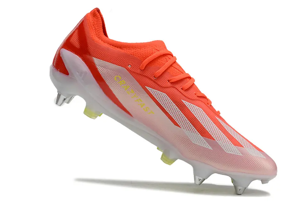 Adidas X Crazyfast.1 SG - Pink/Bright Coral/Neon Yellow