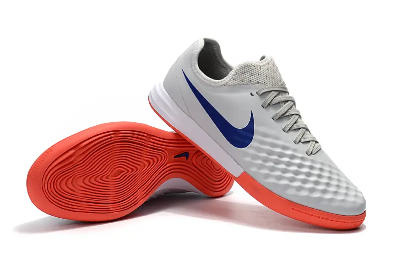 Nike MagistaX Finale 2 IC - Gray/Vibrant Orange/Dark Blue