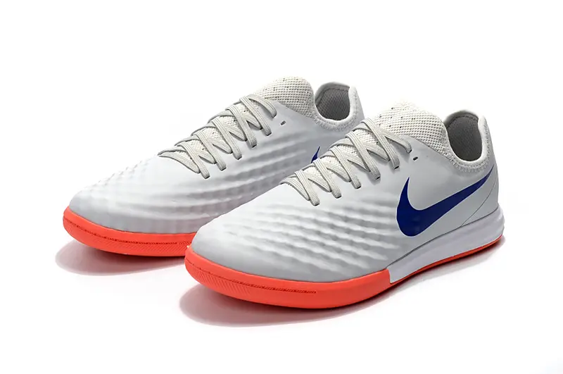Nike MagistaX Finale 2 IC - Gray/Vibrant Orange/Dark Blue