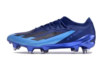 Bugatti x Adidas X Crazyfast.1 SG - Blue/Sky Blue/Deep Blue