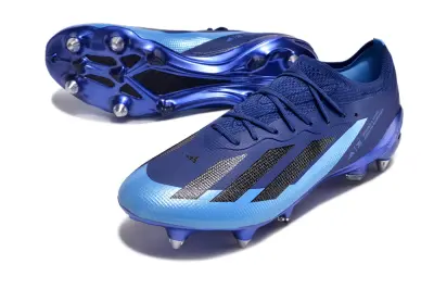 Bugatti x Adidas X Crazyfast.1 SG - Blue/Sky Blue/Deep Blue