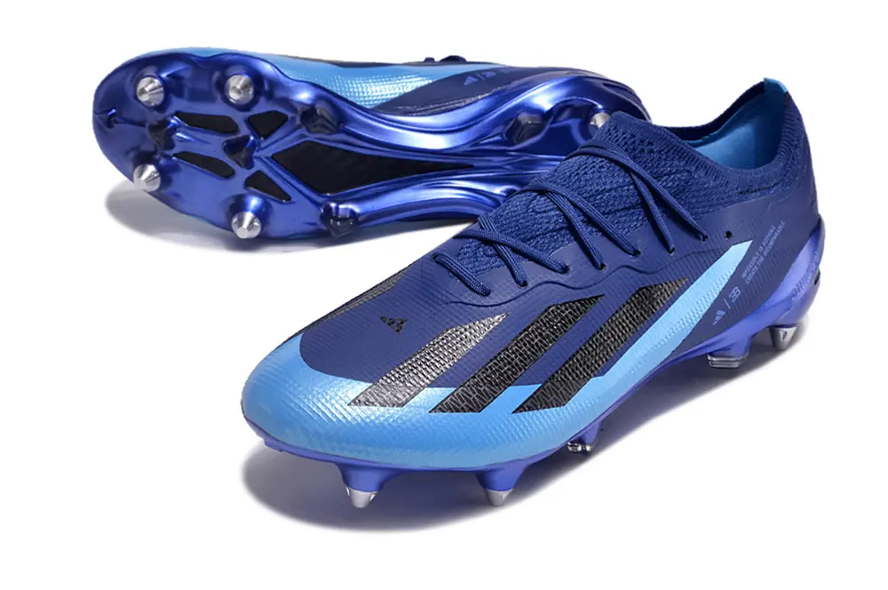 Bugatti x Adidas X Crazyfast.1 SG - Blue/Sky Blue/Deep Blue