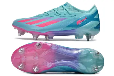 Son x Adidas X Crazyfast.1 SG - Aqua/Electric Pink/Deep Purple