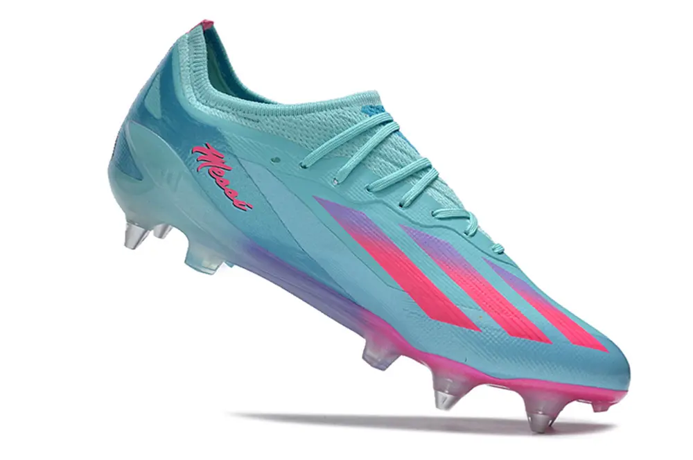 Son x Adidas X Crazyfast.1 SG - Aqua/Electric Pink/Deep Purple