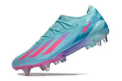 Son x Adidas X Crazyfast.1 SG - Aqua/Electric Pink/Deep Purple