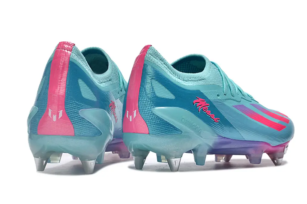 Son x Adidas X Crazyfast.1 SG - Aqua/Electric Pink/Deep Purple