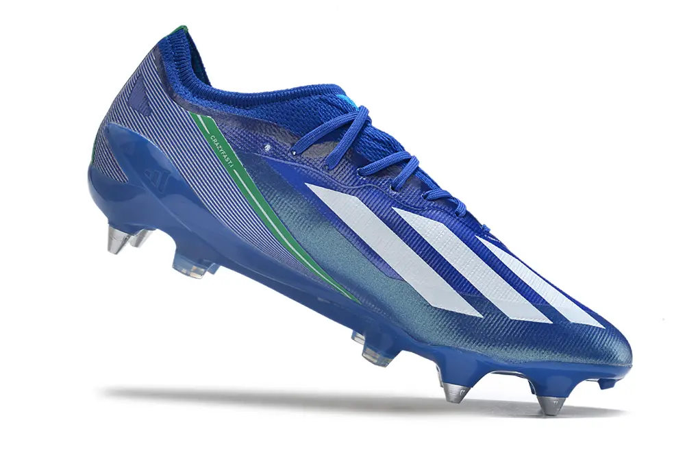 Adidas X Crazyfast.1 Brazil SG - Blue/Electric Blue/Neon Yellow