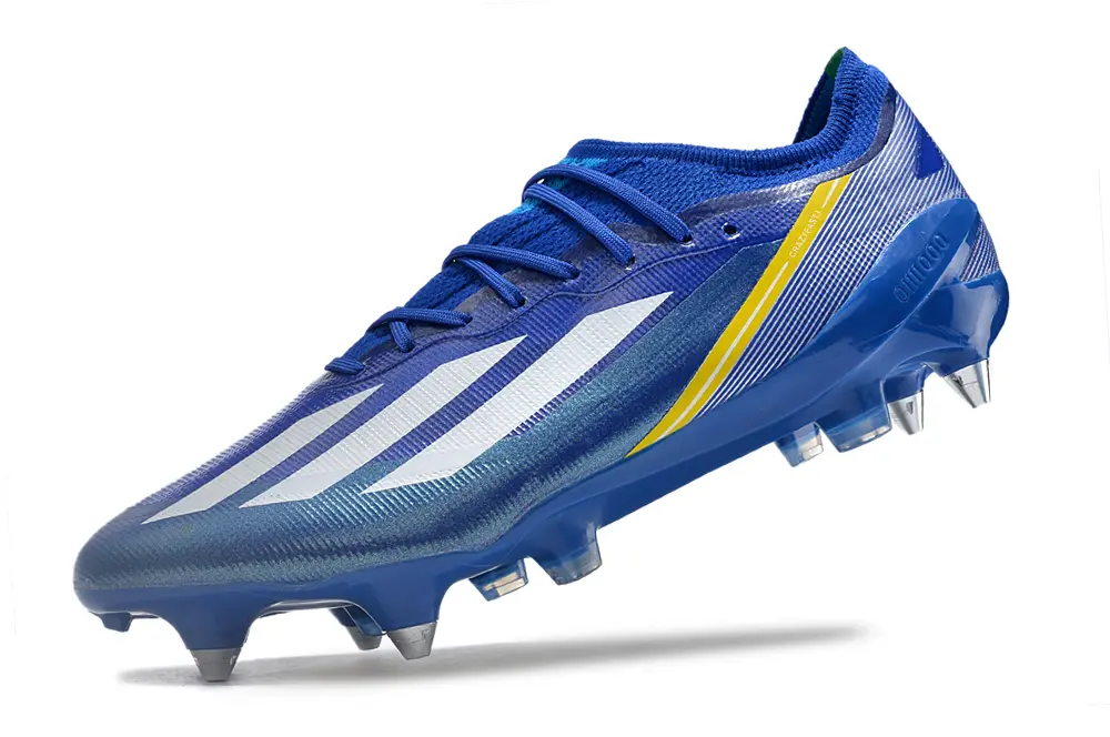 Adidas X Crazyfast.1 Brazil SG - Blue/Electric Blue/Neon Yellow