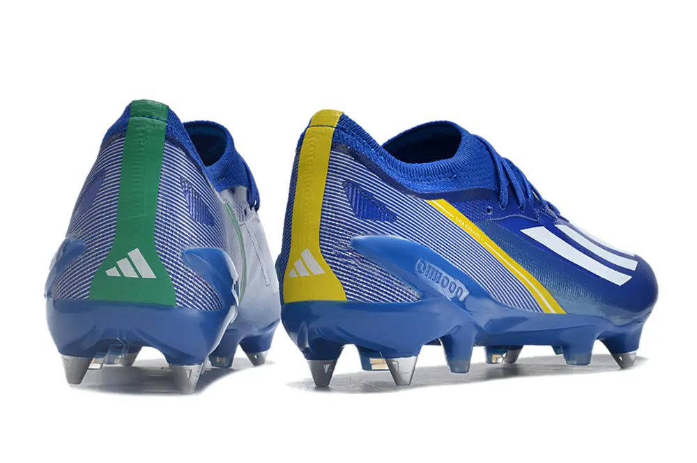 Adidas X Crazyfast.1 Brazil SG - Blue/Electric Blue/Neon Yellow