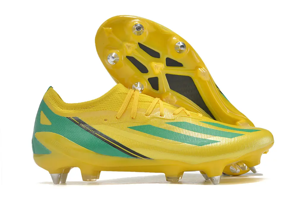Adidas X Crazyfast.1 Australia SG - Yellow/Vibrant Green/Carbon Black