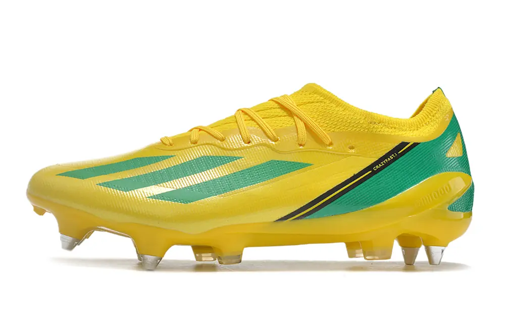 Adidas X Crazyfast.1 Australia SG - Yellow/Vibrant Green/Carbon Black