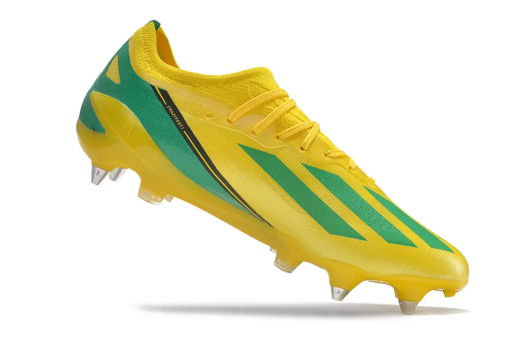 Adidas X Crazyfast.1 Australia SG - Yellow/Vibrant Green/Carbon Black