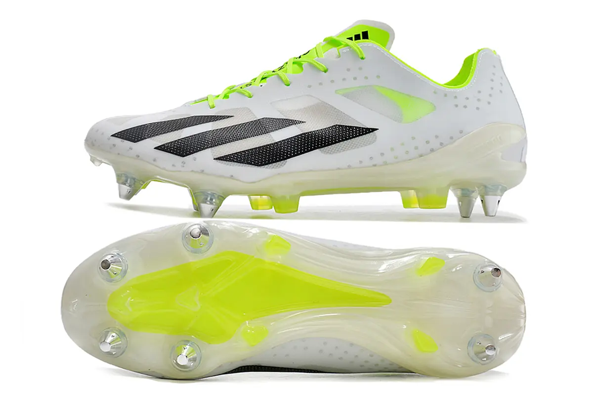 Adidas X Crazyfast.1 SG - White/Electric Green/Black