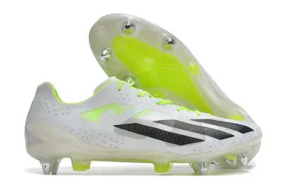 Adidas X Crazyfast.1 SG - White/Electric Green/Black