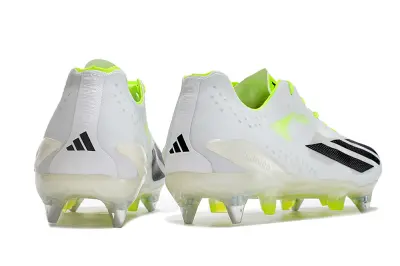 Adidas X Crazyfast.1 SG - White/Electric Green/Black