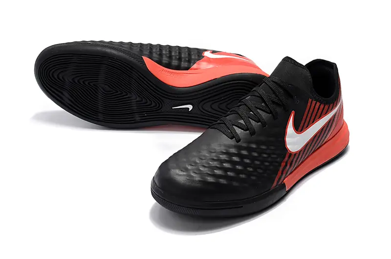 Nike MagistaX Finale 2 IC - Black/Crimson Blaze/Phantom Black