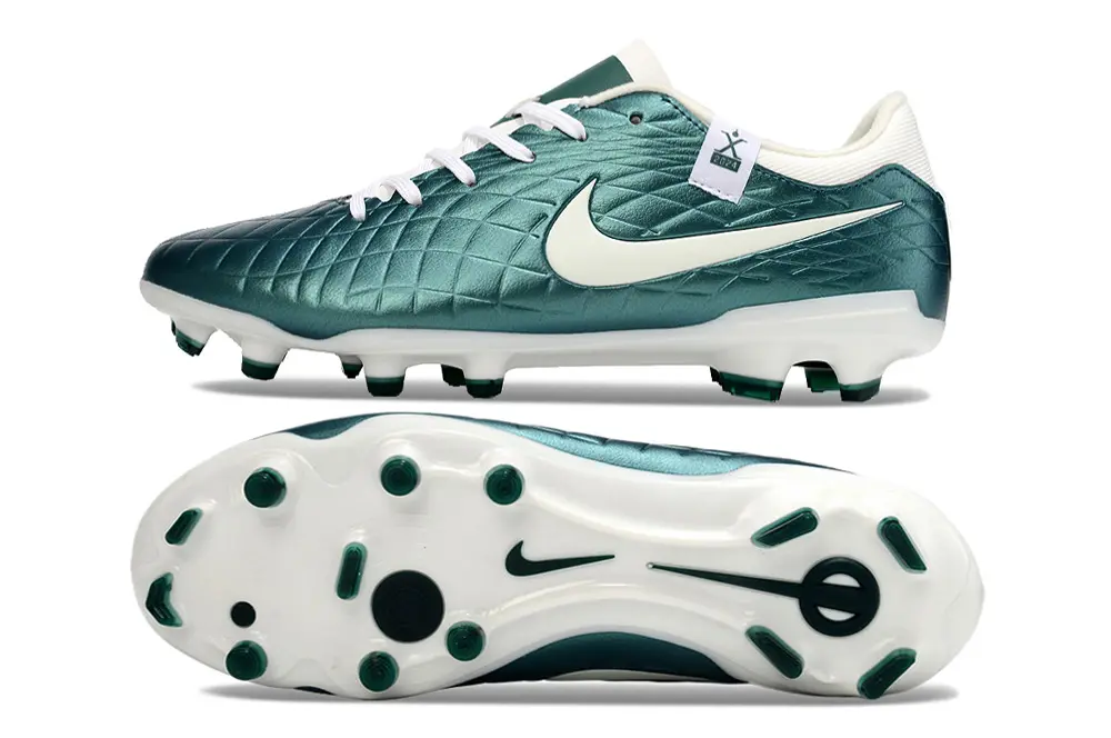 Nike Tiempo Legend 10 Academy FG - Teal/Oceanic Teal/White