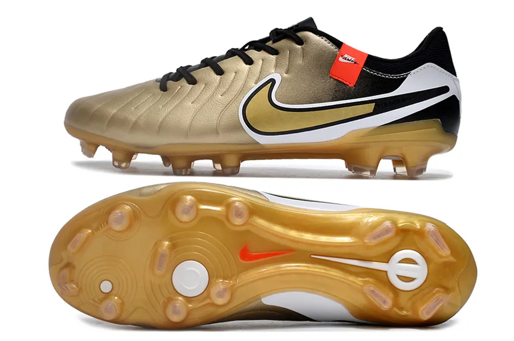 Nike Tiempo Legend 10 Academy FG - Gold/Metallic Gold/Black