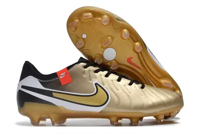 Nike Tiempo Legend 10 Academy FG - Gold/Metallic Gold/Black