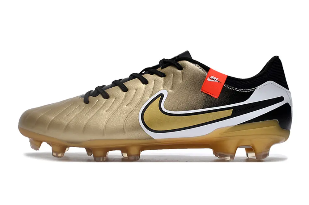 Nike Tiempo Legend 10 Academy FG - Gold/Metallic Gold/Black