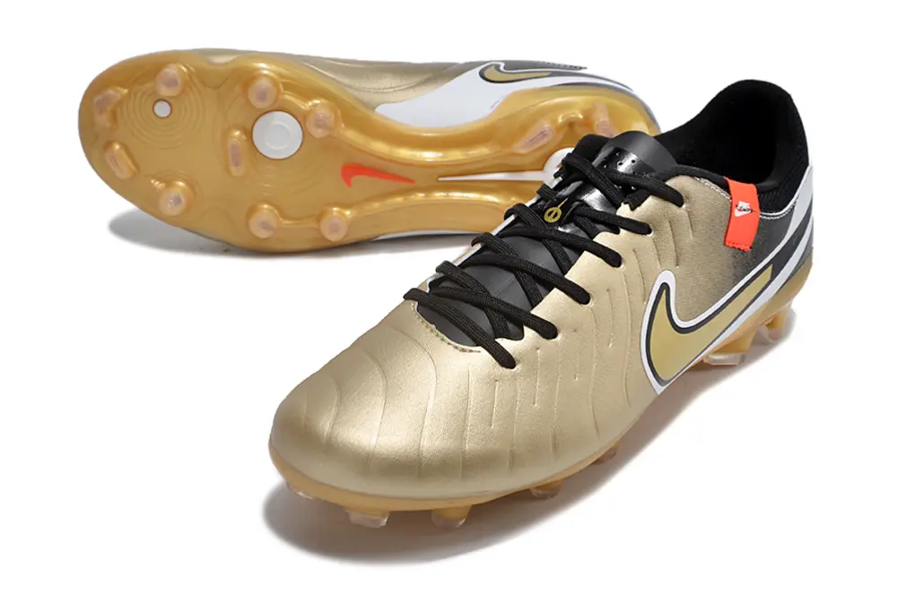Nike Tiempo Legend 10 Academy FG - Gold/Metallic Gold/Black