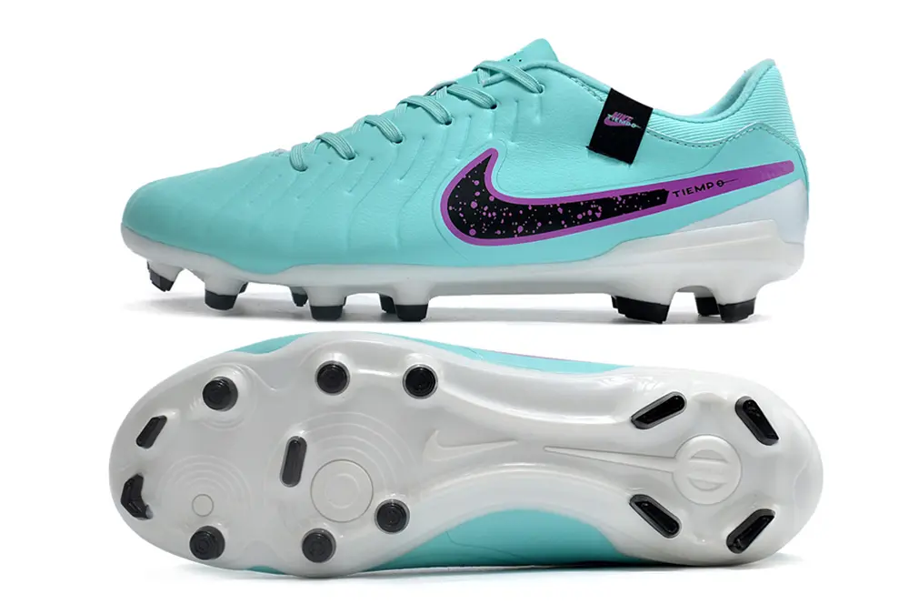 Nike Tiempo Legend 10 Academy FG - Aqua/Electric Blue/Deep Purple
