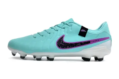 Nike Tiempo Legend 10 Academy FG - Aqua/Electric Blue/Deep Purple