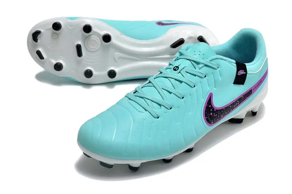 Nike Tiempo Legend 10 Academy FG - Aqua/Electric Blue/Deep Purple