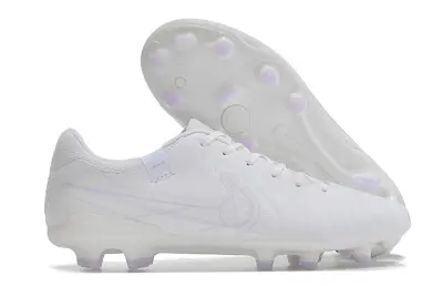 Nike Tiempo Legend 10 Academy FG - White/Soft Purple/Crystal White